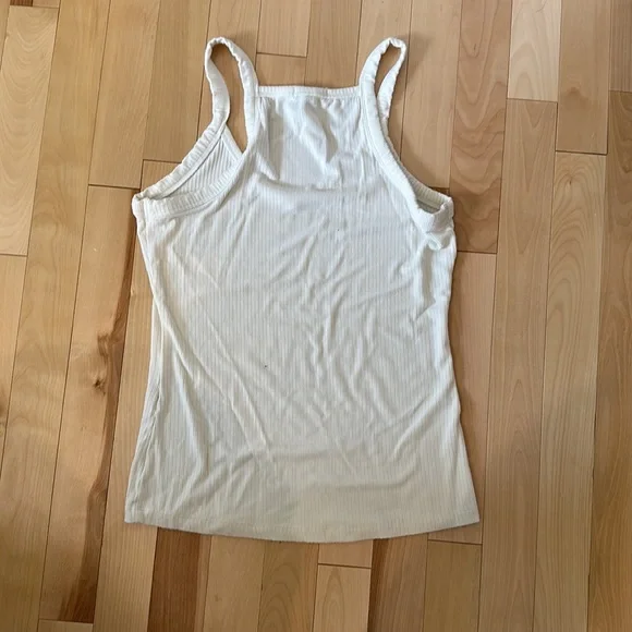 Full Length Ribbed Tank Top - Picture 2 of 2